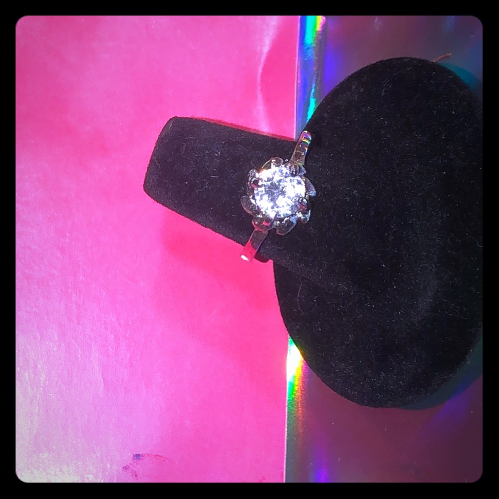 April birthstone ring